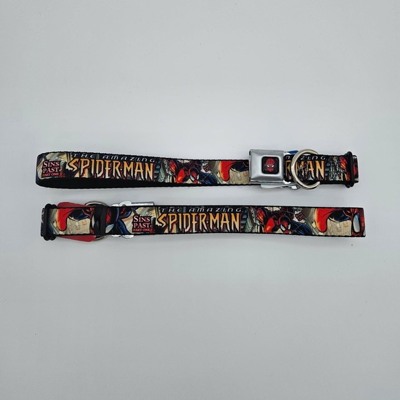 Buckle-Down Other - Buckle Down Marvel The Amazing Spiderman Car Seat Belt‎ Buckle Dog Collar